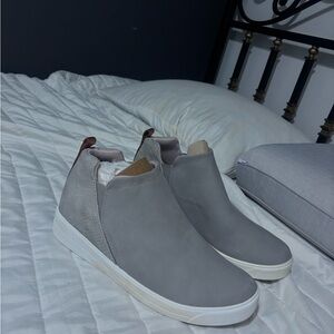 Ryka Gray Slip-On Ankle Booties